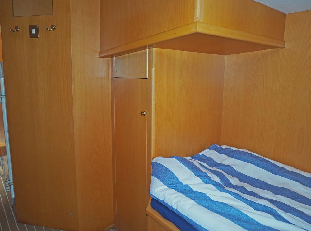 Achterkajuit, Accommodatie